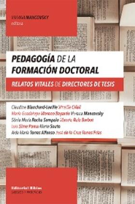 Mancovsky |  Pedagogía de la formación doctoral | eBook | Sack Fachmedien