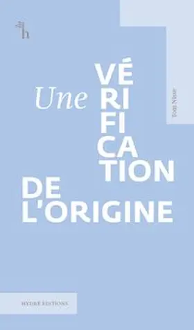 Nisse |  Une vérification de l’origine | Buch |  Sack Fachmedien