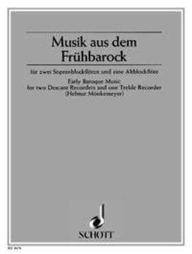 Mönkemeyer |  Musik aus dem Frühbarock | Sonstiges |  Sack Fachmedien