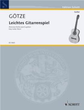Goetze |  Leichtes Gitarrenspiel | Sonstiges |  Sack Fachmedien