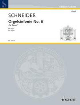  Orgelsinfonie No. 6 | Sonstiges |  Sack Fachmedien
