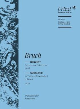 Bruch / Kube |  Konzert für Violine und Orchester Nr. 1 op. 26 (Violinkonzert) | Buch |  Sack Fachmedien