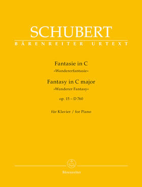 Schubert / Dürr |  Fantasie in C op. 15 - D 760 »Wandererfantasie« für Klavier | Buch |  Sack Fachmedien