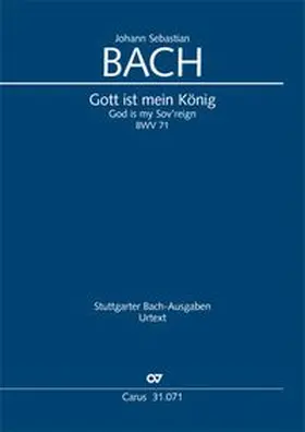 Bach / Kubik |  Gott ist mein König | Buch |  Sack Fachmedien