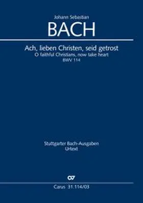 Bach / Kubik |  Ach, lieben Christen, seid getrost (Klavierauszug) | Buch |  Sack Fachmedien