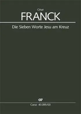 Franck |  Die Sieben Worte Jesu am Kreuz (Klavierauszug) | Buch |  Sack Fachmedien
