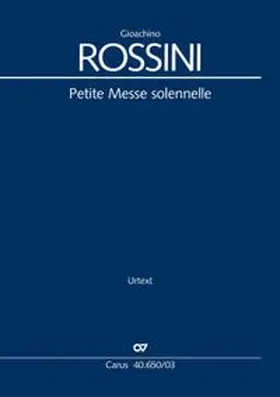 Rossini / Döge |  Petite Messe solennelle | Buch |  Sack Fachmedien