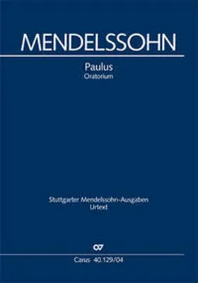 Mendelssohn Bartholdy |  Paulus | Buch |  Sack Fachmedien