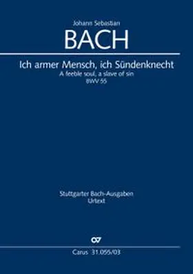 Bach / Loy |  Ich armer Mensch, ich Sündenknecht (Klavierauszug) | Buch |  Sack Fachmedien