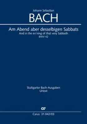 Bach / Loy |  Am Abend aber desselbigen Sabbats (Klavierauszug) | Buch |  Sack Fachmedien