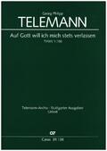Telemann / Hofmann |  Auf Gott will ich mich stets verlassen, Partitur | Sonstiges |  Sack Fachmedien
