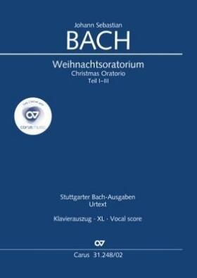 Bach | Weihnachtsoratorium (Klavierauszug XL deutsch) | Buch | 979-000717083-7 | www.sack.de