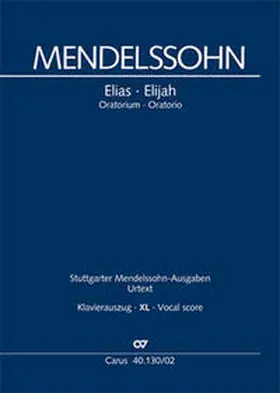 Mendelssohn Bartholdy |  Elias (Klavierauszug XL) | Buch |  Sack Fachmedien
