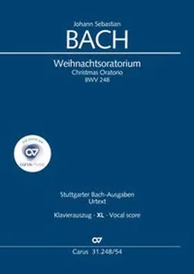 Bach | Weihnachtsoratorium (Klavierauszug XL deutsch/englisch) | Buch | 979-000718785-9 | www.sack.de