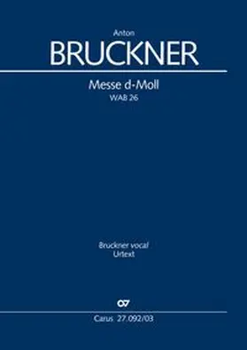 Bruckner / Breyer |  Messe d-Moll (Klavierauszug) | Buch |  Sack Fachmedien