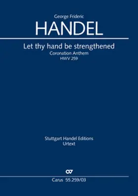 Händel / Schab |  Let thy hand be strengthened (Klavierauszug) | Buch |  Sack Fachmedien