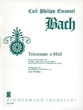  Triosonate a-Moll | Buch |  Sack Fachmedien
