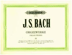 Bach / Griepenkerl / Roitzsch |  Orgelwerke in 9 Bänden - Band 4 | Buch |  Sack Fachmedien