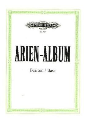 Dörffel / Soldan |  Aria Album for Baritone | Buch |  Sack Fachmedien