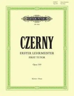 Czerny / Ruthardt |  Erster Lehrmeister | Buch |  Sack Fachmedien
