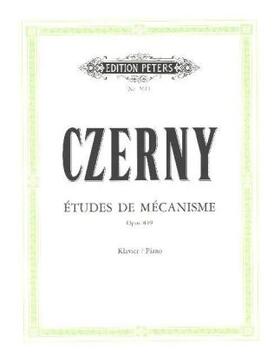 Czerny / Ruthardt |  Études de Mécanisme op. 849 | Buch |  Sack Fachmedien