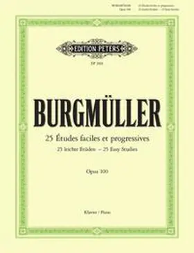 Burgmüller / Ruthardt |  25 leichte Etüden | Buch |  Sack Fachmedien