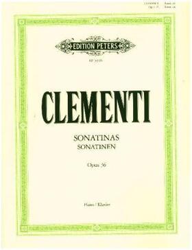 Clementi / Ruthardt |  Sonatinen für Klavier op. 36 | Buch |  Sack Fachmedien