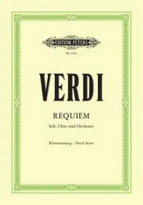 Verdi / Soldan |  Missa da Requiem | Buch |  Sack Fachmedien