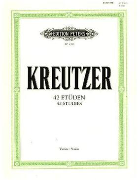 Kreutzer / Davisson |  42 Etüden (Capricen) | Buch |  Sack Fachmedien