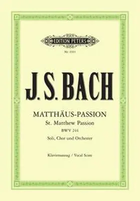 Bach / Ochs / Soldan |  Matthäus-Passion BWV 244 | Buch |  Sack Fachmedien