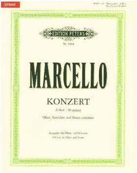 Marcello / Fechner |  Oboenkonzert d-Moll für Oboe u. Klavier, Urtext (Fechner) | Buch |  Sack Fachmedien