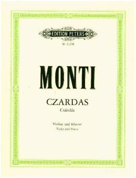 Monti / Bütow |  Czardas (Csárdás) | Buch |  Sack Fachmedien