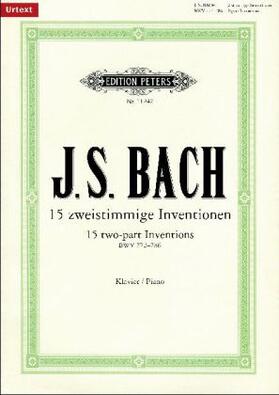 Bach / Bartels |  15 zweistimmige Inventionen | Buch |  Sack Fachmedien