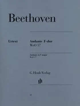 Beethoven / Irmer |  Andante F-dur WoO 57 | Buch |  Sack Fachmedien