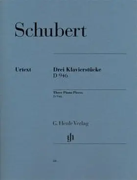  Schubert, Franz - 3 Klavierstücke (Impromptus) op. post. D 946 | Buch |  Sack Fachmedien