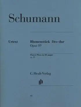 Schumann / Herttrich |  Blumenstück Des-dur op. 19 | Buch |  Sack Fachmedien