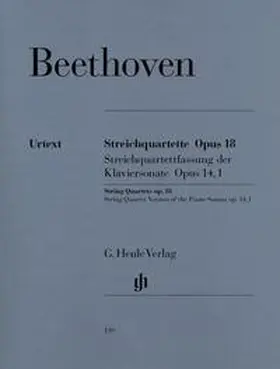  Ludwig van Beethoven - Streichquartette Opus 18 | Buch |  Sack Fachmedien