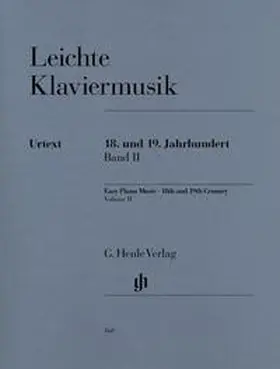  Klaviermusik (Auswahlband) - Leichte Klaviermusik – 18. und 19. Jahrhundert, Band II | Buch |  Sack Fachmedien