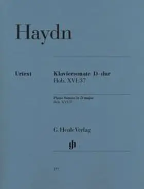 Haydn / Feder |  Klaviersonate D-dur Hob. XVI:37 | Buch |  Sack Fachmedien