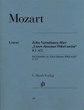  10 Variationen über "Unser dummer Pöbel meint" KV 455 | Buch |  Sack Fachmedien