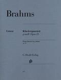 Krellmann |  Johannes Brahms - Klavierquartett g-moll op. 25 | Buch |  Sack Fachmedien