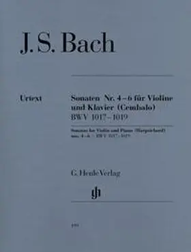Eppstein |  Johann Sebastian Bach - Violinsonaten Nr. 4-6 BWV 1017-1019 | Buch |  Sack Fachmedien
