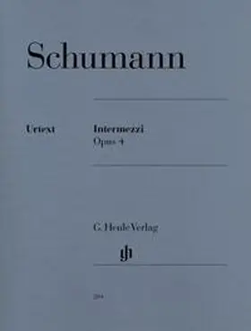  Robert Schumann - Intermezzi op. 4 | Buch |  Sack Fachmedien