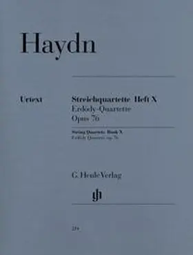 Haydn / Walter |  Haydn, Joseph - Streichquartette Heft X op. 76 (Erdödy-Quartette) | Buch |  Sack Fachmedien