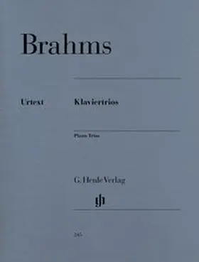  Johannes Brahms - Klaviertrios | Buch |  Sack Fachmedien