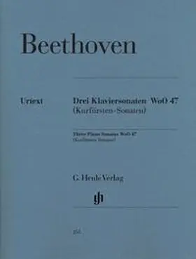  Ludwig van Beethoven - 3 Klaviersonaten WoO 47 (Kurfürsten-Sonaten) | Buch |  Sack Fachmedien