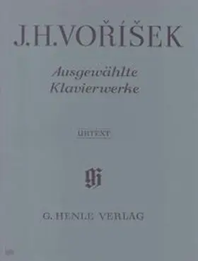  Jan Hugo Voríšek - Ausgewählte Klavierwerke | Buch |  Sack Fachmedien