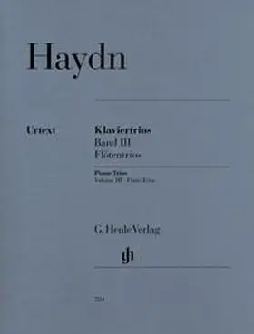  Joseph Haydn - Klaviertrios, Band III für Klavier, Flöte (oder Violine) und Violoncello | Buch |  Sack Fachmedien