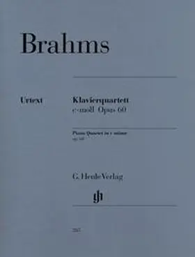  Johannes Brahms - Klavierquartett c-moll op. 60 | Buch |  Sack Fachmedien