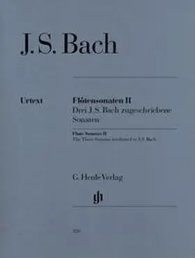 Bach / Eppstein |  Bach, Johann Sebastian - Flötensonaten, Band II (Drei J. S. Bach zugeschriebene Sonaten) | Buch |  Sack Fachmedien
